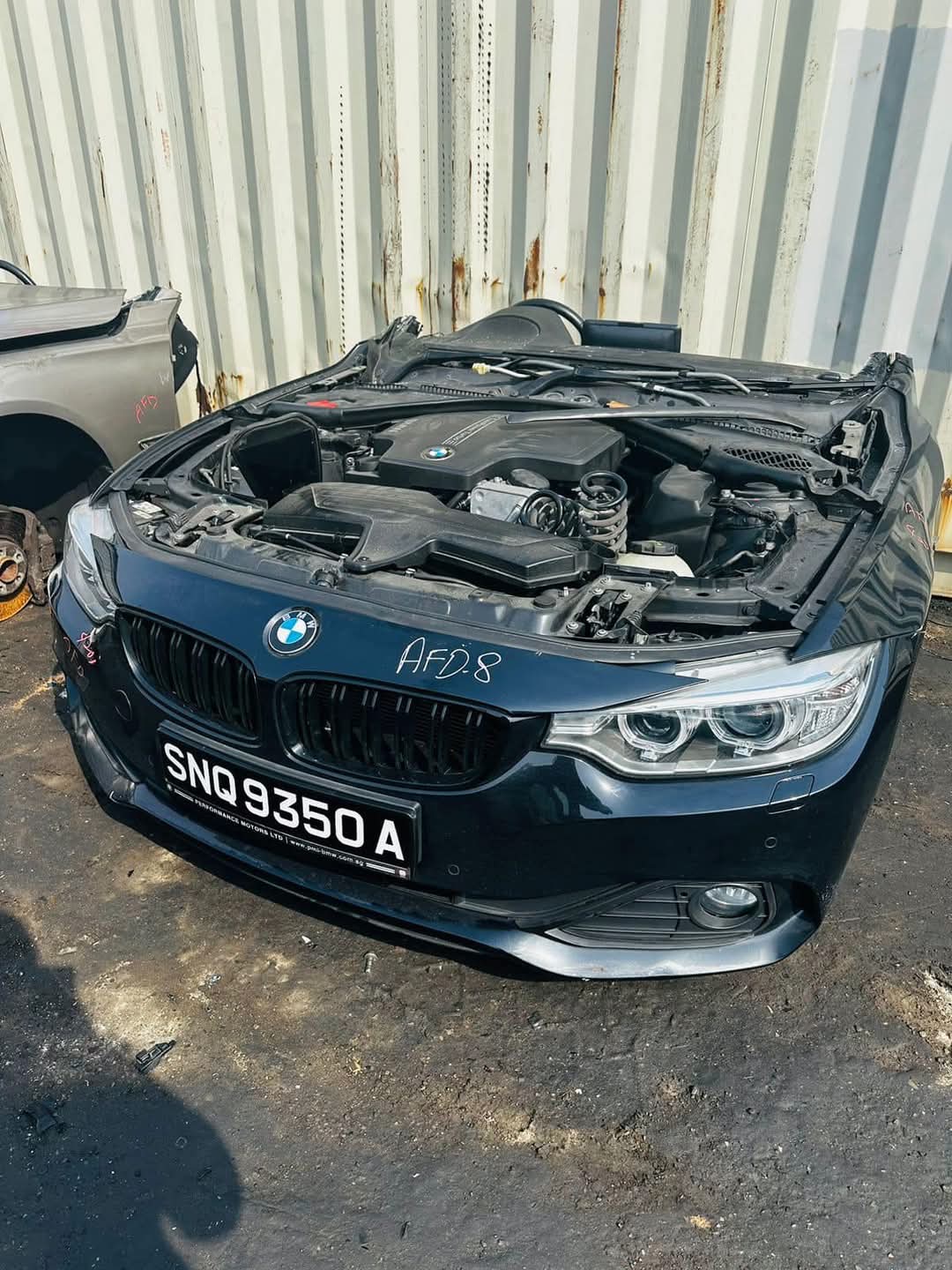 BMW nose cut